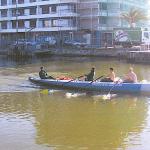 camargue ausfahrt aus dem Hafen