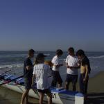 camargue06 ruderer am strand
