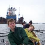 Bremerhaven Schwimmdock Ruderer
