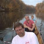 Ruderer im Boot Oder Havel Kanal  06