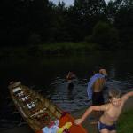 Spreewald petkamsberg ruderboot baden