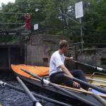 Spreewaldschleuse Rudern