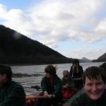 Barke im Elbsandsteingebirge Decin07