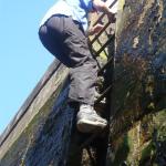 Levon auf der Schleusenleiter NR07