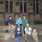 Ruderer vor dem Heindelberger Schloss NR07