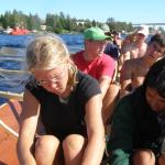 Kirchboot vor Puumala SP07