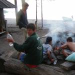 Lagerfeuer am Pielinen SP07