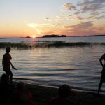 Sonnenuntergang am Saimaa SP07