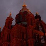 Orthodoxe Kirche bei Sonnenaufgang RHR08