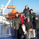 Reisegruppe auf Deck RHR08