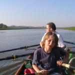 Scheitelhaltung des Main Donau Kanals im Ruderboot MDK08