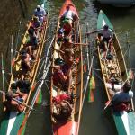 Ruderboote in Gotakanal Schleuse Sw08