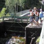 Ruderer an der Trogbruecke Sw08