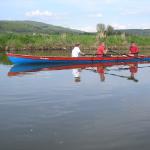 Ruderboot auf der Werra WM08