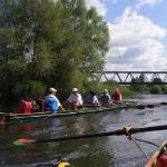 Ruderboote unterhalb von Beeskow DS09