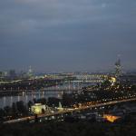 Blick auf das naechtliche Wien D09