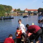 Schleuse Kleinmachnow Drachenbootrudercup 09
