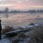 Eisgang auf der Elbe 0809