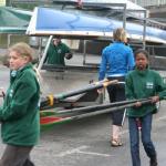 Boote abladen in Rotenburg Fulda 09