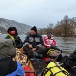 Barke auf der Elbe im Elbsandstein DC10