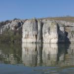Felsen am Ufer der Donau DD10