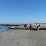 Ruderboote am Strand C10