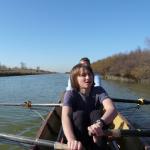 Ruderzweier Lange Gerade vor Canon C10