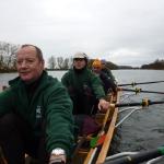 Ruderervierer auf dem Sacrow Paretzer Kanal K10