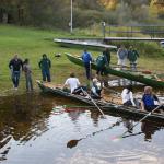 Anlegen Orlik Moldau 2010
