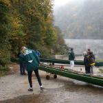 Einsetzstelle Slapy Moldau 2010