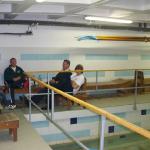 Partyecke im Ruderkasten Moldau 2010