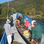 Umtragen Orlik Bruecke Moldau 2010