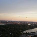 Heissluftballons ueber Stockholm S10