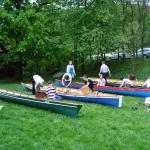 Riggern der Boote in Eschwege WM2010