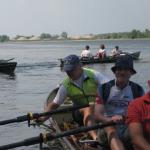 Ruderboote auf der Donau D11