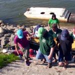 Ruderverein Bratislava Treppe zum Wasser D11