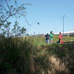 Umtrage am Staudamm Donau 11