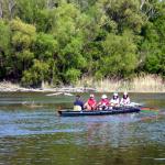 Vierer auf der Mossoni Donau D11