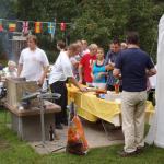 Grillstand Drachenbootcup 2011