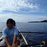 LIngLing auf dem Orivesi S11Bl