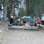 Ruderer einsame Insel Lagerfeuer S11Bl