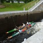 Schleuse Varistaipale im Wildwasser S11Bl