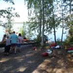 Boote werden eingesetzt Puumala S11