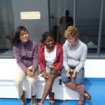 Maedchen auf der Faehre S11