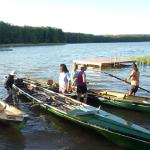 Ruderboote Moderfitzsee Himmelpfort M11