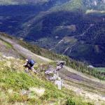 Jochen klettert an der Klippe Loipoldhof 2011