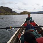 Anstrengende Ruderstrecke nach Honnef Rheinwanderfahrt 2011