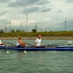 Dreier ohne in Mannheim Rhein_ 2011