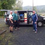 Landdienst mit Grundnahrungsmittel Rheinfahrt 2011