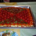 Clunflagge Kleinmachnow als Kuchen Sternfahrt Kleinmachnow 2011